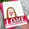 Love Love Love Sentiments - Honey Cuts - Coordinating Dies - RETIRING